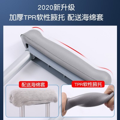 工厂批发拐杖双拐腋下拐拐棍年轻人老人捌杖轻便拐仗代发图3