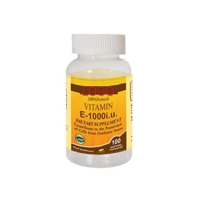 维生素E-1000IU软胶囊VE胶囊食品外贸ve