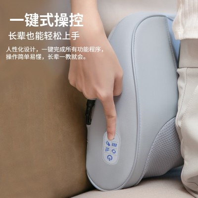 跨境颈椎按摩枕头电动肩颈按摩器腿腰部按摩仪车载家用靠垫代批发图4