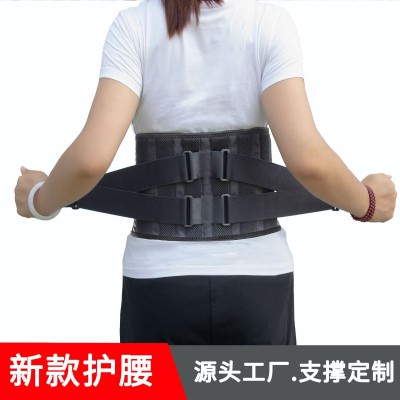 新款跨境批发护腰带加压束腰带健身夏季保暖透气运动护腰腰带支撑图1