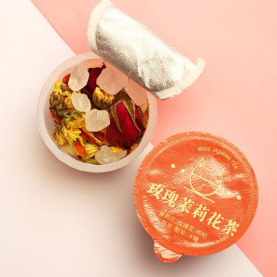 玫瑰茉莉茶丽颜小罐女神茶花草组合茶菊花枸杞养生代用茶厂家直供图3