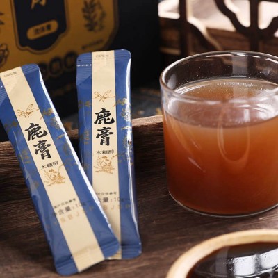 东北特产鹿膏批发双阳源头厂家 盒装150g图3