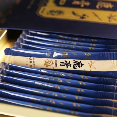 东北特产鹿膏批发双阳源头厂家 盒装150g图2