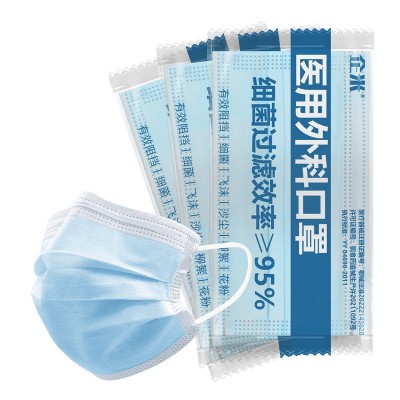 医用外科口罩灭菌级无菌独立包装盒装袋装一次性成人防护批发包邮图5