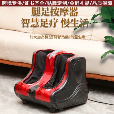 智能全包裹小腿脚底足疗机加热气压按摩仪揉捏美腿机按摩器批发图3