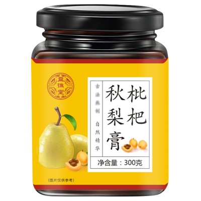 枇杷秋梨膏 冰糖雪梨膏枇杷滋补膏纯梨膏老人儿童冲调秋膏滋 批发图5