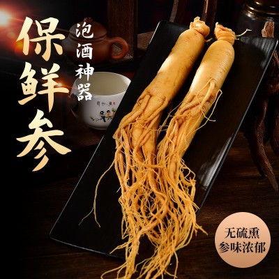 抖音爆款人参净含量15g/盒礼盒款 厂家直销长白山人参 正品批发图2