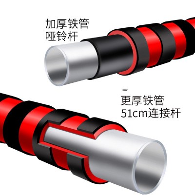 环保哑铃家用健身哑铃一对20/30/40/50KG可调节重量男士健身哑铃图3