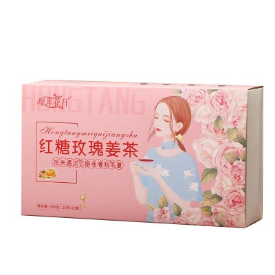 红糖姜枣茶500 克黑糖玫瑰姜茶气血女大姨妈红枣桂圆枸杞微商代发图5