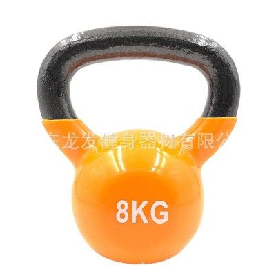 工厂定制欧美男士健身浸塑壶铃KettleBell图4