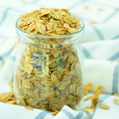 干吃烘焙燕麦片500g脆格兰诺拉烤燕麦片拌酸奶 酒店早餐 冷饮搭配图3