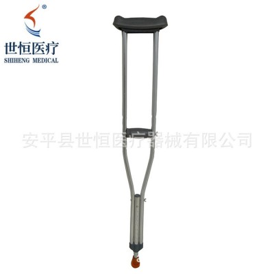可调铝合金腋拐 厂家直销拐杖 九档可调弹珠型可调铝合金腋拐图4