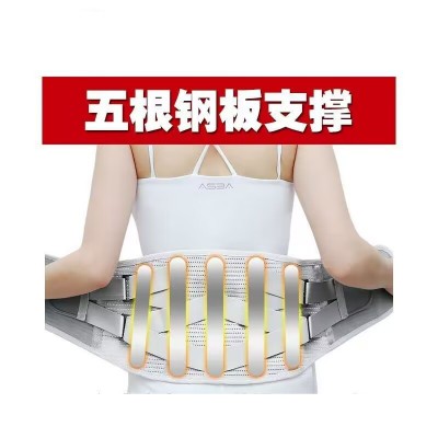 批发护腰带腰间盘劳损突出腰椎护腰腰围带透气发热护腰健身塑腰带图5