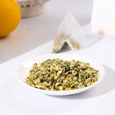 柠檬荷叶茶袋泡茶组合茶代用茶三角包茶厂家批发罐装花草茶花果茶图4
