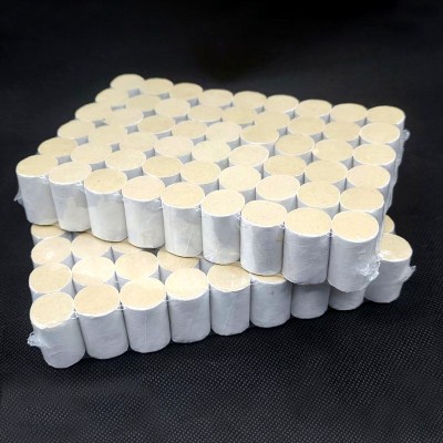 南阳有烟艾条艾灸柱批发艾灸盒木制温灸热敷艾绒灸无黑点艾柱54粒图2