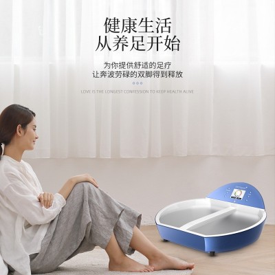 磁浮能量仪家用老年暖脚养生太赫兹磁悬浮疏通经络排湿气足疗机器图2