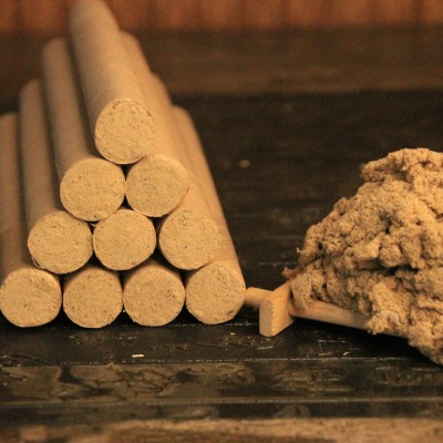 艾条手工卷制陈年黄金艾绒艾灸条温灸艾绒条纯艾绒柱南阳厂家批发图5