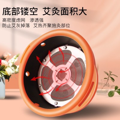 美容院宫廷灸套盒胸部艾灸罐大号艾灸盒随身灸家用悬灸仪腹部图4