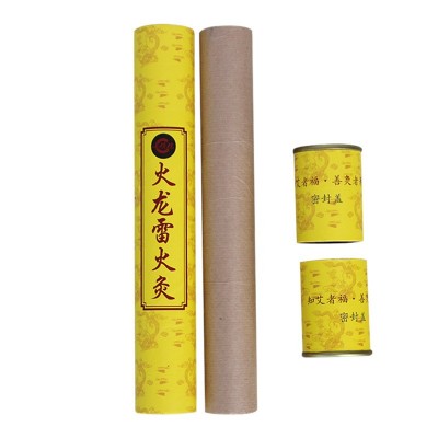 祁小艾雷火艾灸条棒大炮灸火龙卷纯艾正品7cm粗特大艾条熏家微烟图4