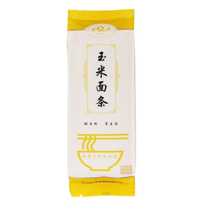 东北玉米面条批发 400g袋装杂粮面火锅麻辣烫面条 速食粗粮挂面图5