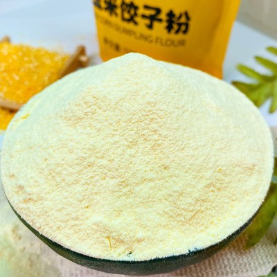 盛京牧仁无小麦黄玉米面粉粗粮饺子粉面条饼500g/袋面片面粉图2