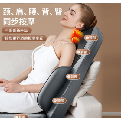 颈椎按摩器腰部背部臀部全身多功能按摩椅靠垫家用肩颈揉捏按摩仪图3