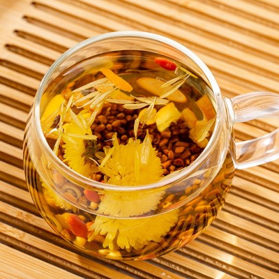 工厂代发 菊花枸杞茶 盒装菊花决明子茶 枸杞金银花袋泡组合花茶图3