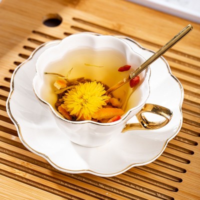 工厂代发 菊花枸杞茶 盒装菊花决明子茶 枸杞金银花袋泡组合花茶图2