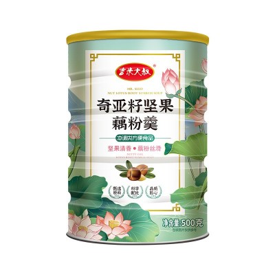 奇亚籽坚果藕粉羹莲藕粉冲调方便饮品代餐网红团购学生速食早餐图4