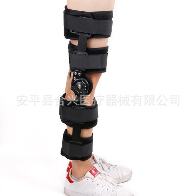 可调式膝关节固定支具 膝关节损伤骨折矫形器 膝关节固定膝盖损伤图4