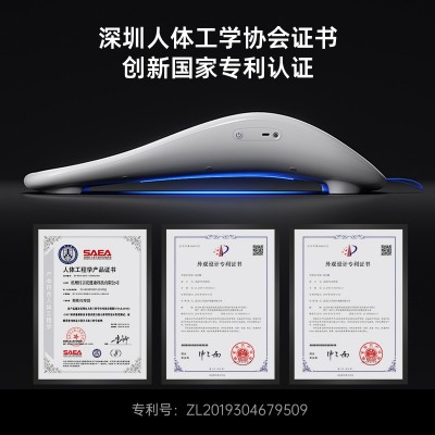 腰部按摩器腰椎舒缓仪牵引拉伸脉冲热敷背部腰疼腰痛护腰理疗神器图4