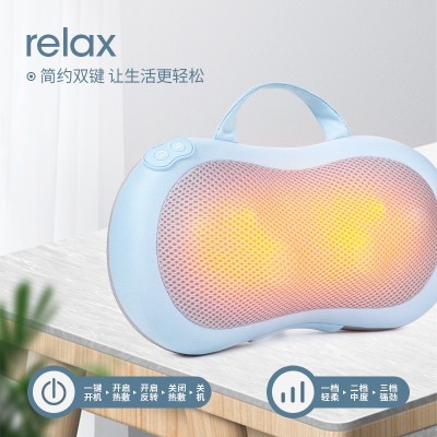 网红家用充电按摩枕车载颈椎按摩器电动腰背部颈椎按摩仪现货代发图3