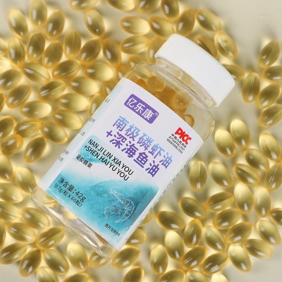 南极磷虾油深海鱼油凝胶糖果中老年不饱和脂肪酸微量元素软胶囊图2