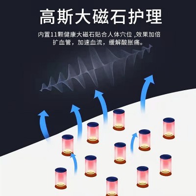 腰部按摩仪 腰部按摩器 腰椎理疗仪 腰背脉冲热敷震动按摩器材图4