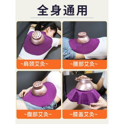 宫廷灸艾灸腰部热敷带艾灸熏蒸仪艾灸器具盒子艾灸柱艾灸包艾灸罐图2