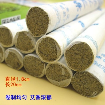 南阳康德艾十年艾条艾草条十年陈艾柱艾灸条温灸条室内艾熏香悬灸图3