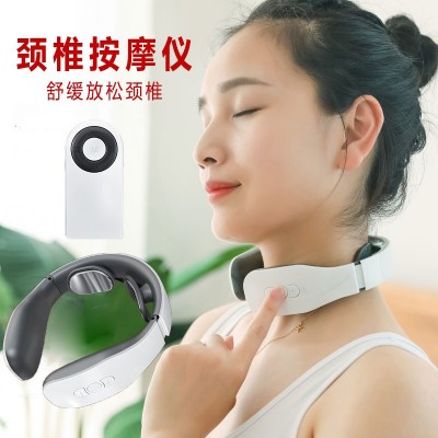 科升智能颈椎按摩器加热脉冲理疗仪充电肩颈部按摩仪多功能厂家图2