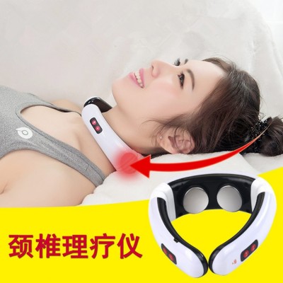 升级版颈椎按摩器3D智能遥控充电肩颈按摩器图2
