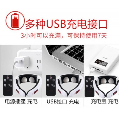 升级版颈椎按摩器3D智能遥控充电肩颈按摩器图5