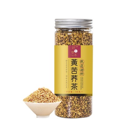 黄苦荞茶麦香型正品罐装500g清香型黄金荞麦茶大麦香茶特级旗舰店图5