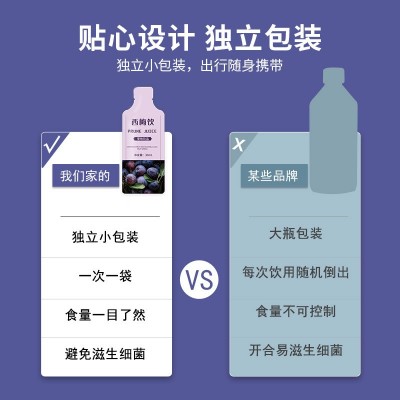 美姿堂 益生元西梅浓缩汁果蔬酵素功能饮料批发西梅原浆口 服液图2