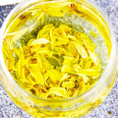 2022年黄金芽碎茶片新茶叶明前高品质茶片安吉白茶500g散装绿茶图2
