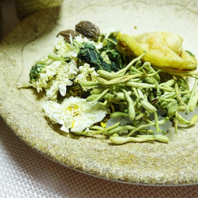 桂花雪梨茶 胖大海菊花茶 桑叶金银花组合茶花草茶厂家现货批发图2