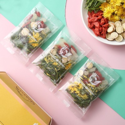 菊花决明子茶菊花枸杞组合三角包袋泡花茶熬夜养生茶厂家一件代发图4