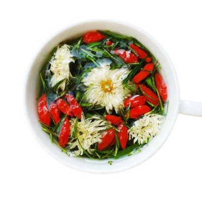 厂家批发小袋装菊花枸杞竹叶茶 菊花枸杞花组合茶 OEM贴牌代加工图5