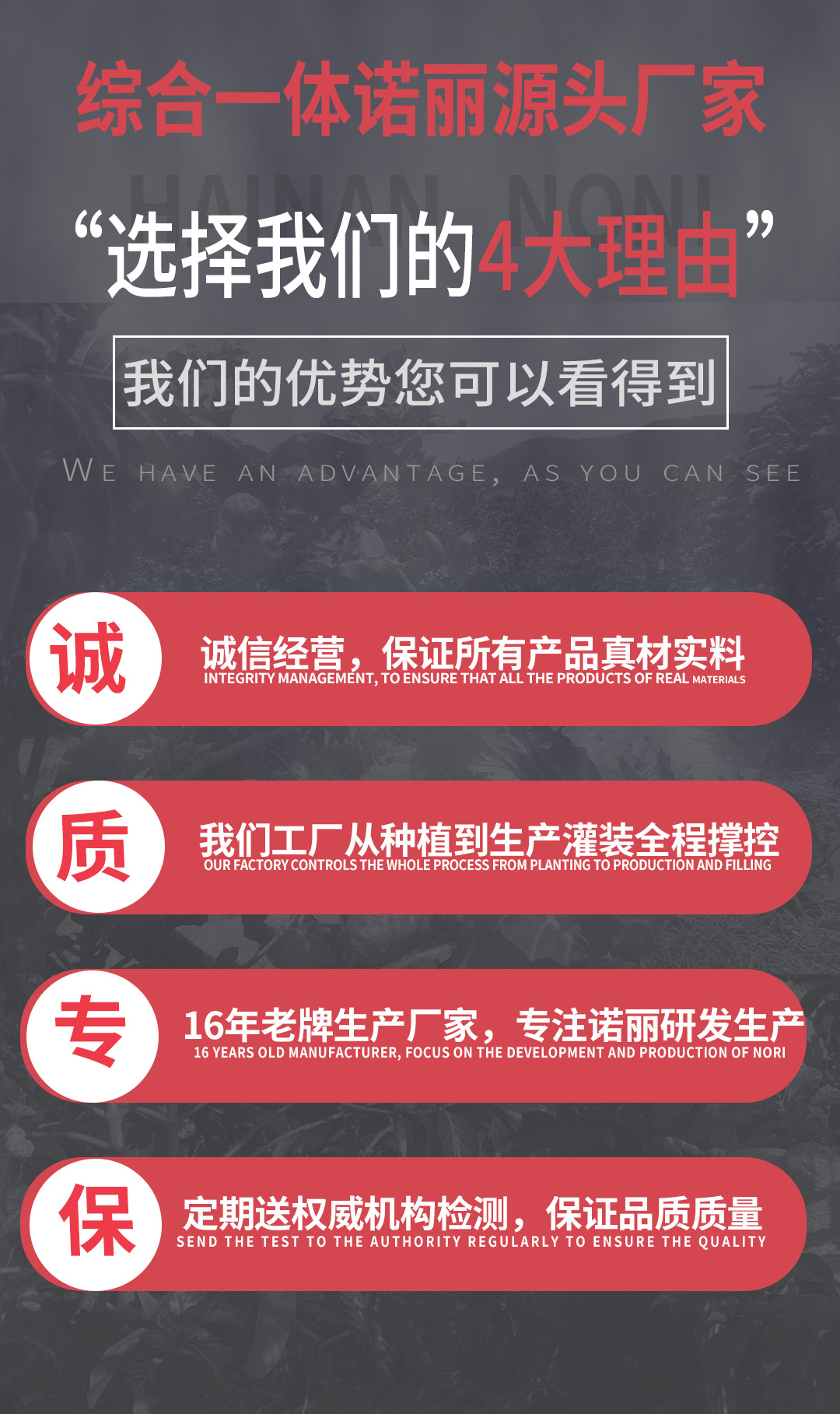 我们的优势