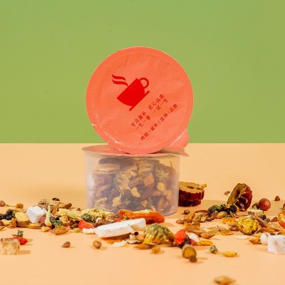 仁合严选24味菊花决明子茶小罐益甘茶15罐礼盒装花茶代发图4