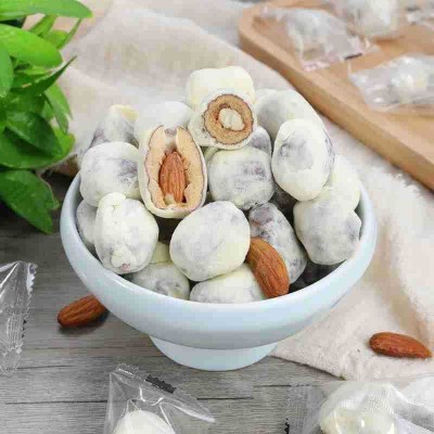 网红食品奶枣奶酪枣红枣夹巴达木250克 125克10袋包邮图2