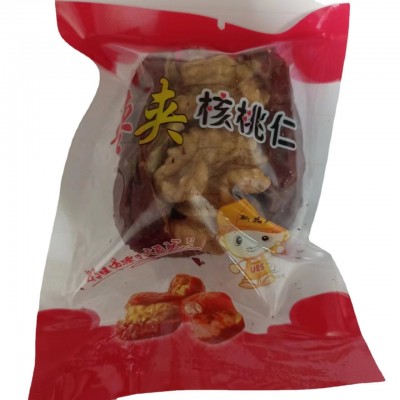 红枣批发 枣夹核桃 红枣加核桃仁干果零食新疆大枣夹核桃仁批发图4