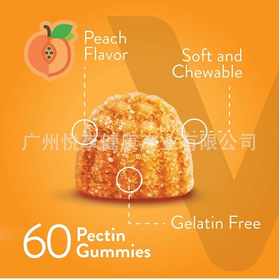 外贸专供姜黄素软糖turmeric gummy支持设计现有模具快速出货现货图3
